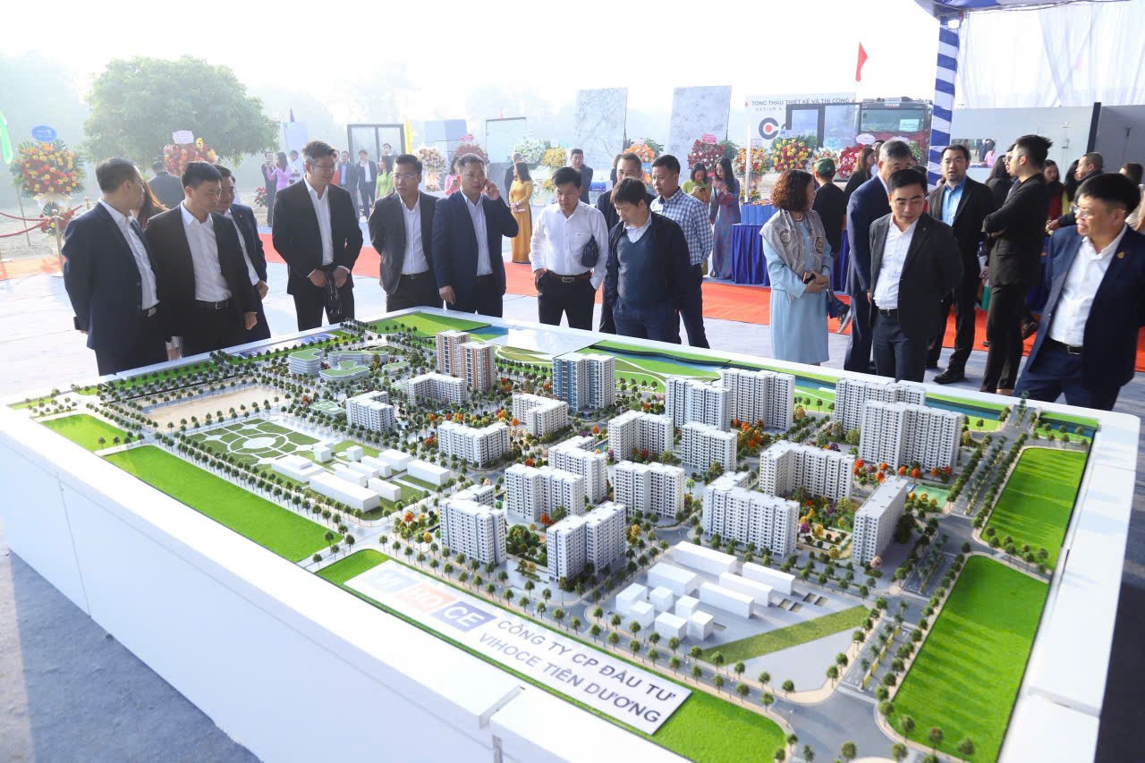 Hà Nội khởi công khu nhà ở xã hội kiểu mẫu giáp Công viên Kim Quy