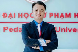 Đoàn Bá Tráng là thủ khoa tốt nghiệp xuất sắc Trường Đại học Sư phạm Hà Nội 2. Ảnh: NVCC