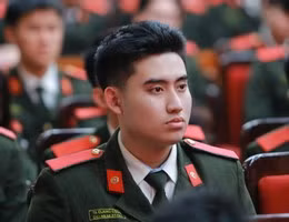 Tạ Quang Công là cựu học viên ngành Trinh sát an ninh, Học viện An ninh nhân dân. Ảnh: NVCC