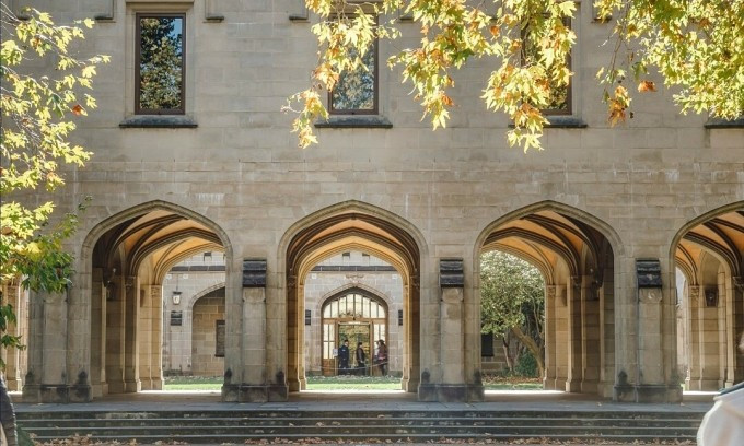 Khuôn viên Đại học Melbourne, Australia. Ảnh minh họa: The University of Melbourne Fanpage