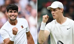 Carlos Alcaraz và Jannik Sinner