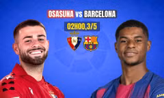 Osasuna vs Barcelona.