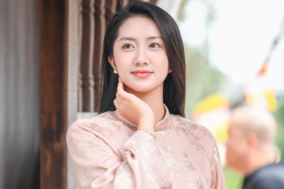 Hà Trúc Linh và các người đẹp Hoa hậu Việt Nam du xuân miền di sản Bắc Ninh