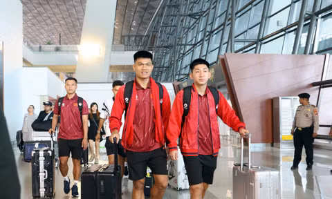 Đội tuyển Việt Nam có mặt tại Indonesia, sẵn sàng cho FIFA ASEAN Cup 2026
