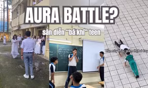 Aura Battle vào trường học: Sân trường hóa “sàn đấu” bá khí của Gen Alpha