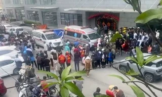 Một phụ nữ rơi từ tầng 22 chung cư, thi thể bị biến dạng 