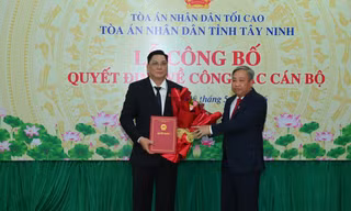 Ông Phùng Văn Hải giữ chức Chánh án TAND tỉnh Tây Ninh