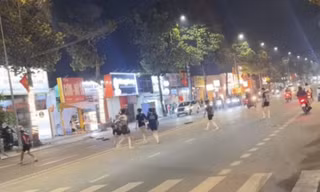 Xác minh vụ ẩu đả gây náo loạn đường phố ở Đồng Nai