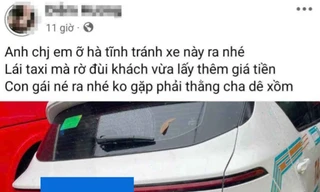 Nữ hành khách đăng bài 'tố' tài xế có hành vi sàm sỡ gây xôn xao dư luận
