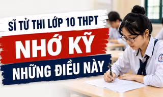 Thi lớp 10 tại Hà Nội: Những quy định thí sinh cần đặc biệt lưu ý