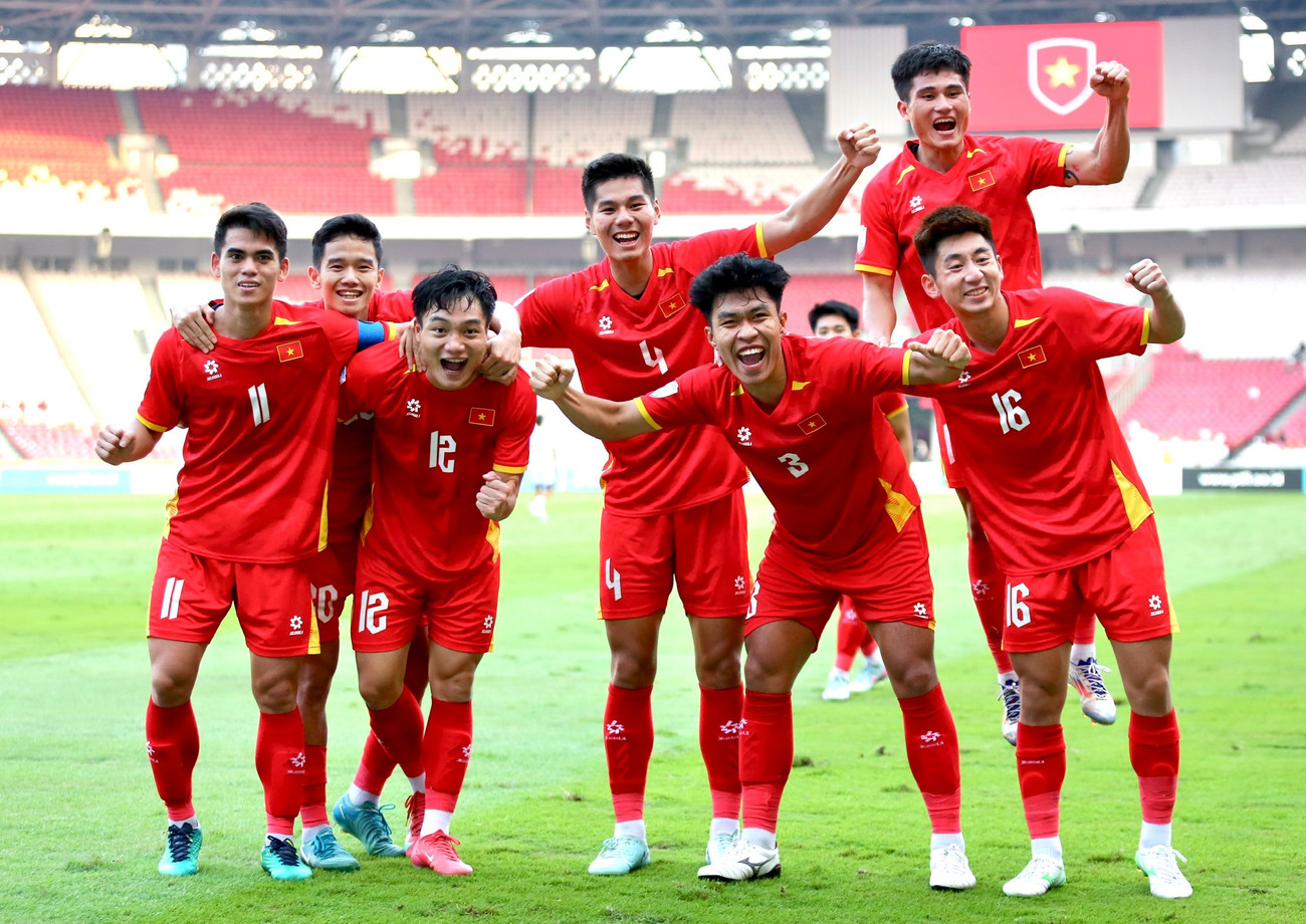 Không đội trẻ nào của khu vực vô địch 3 lần liên tiếp như Việt Nam u23.jpg