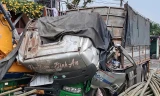Xe tải biến dạng kỳ quái, phụ xe tử vong sau cú va chạm kinh hoàng trên quốc lộ