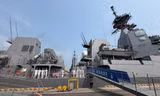 Cận cảnh tàu hộ vệ Nhật Bản cập cảng Đà Nẵng