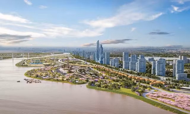 Sắp lấy ý kiến cộng đồng dân cư về 'siêu dự án' Trục đại lộ cảnh quan sông Hồng