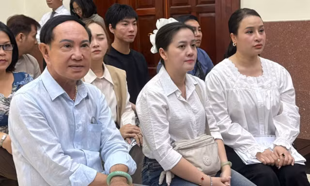 Một góc phòng xử án.