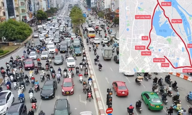 Hà Nội chuyển từ cấm sang 'khuyến khích hạn chế xe máy xăng' tại Hoàn Kiếm