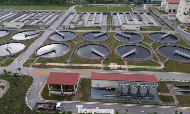  Sắp khánh thành nhà máy xử lý nước thải lớn nhất Hà Nội 