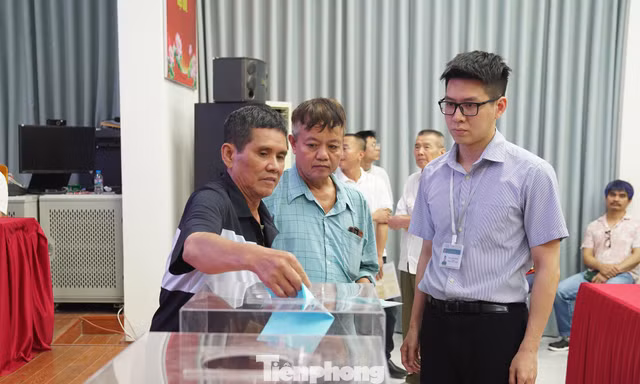 114 hộ dân bốc thăm tái định cư để thực hiện dự án cầu Trần Hưng Đạo