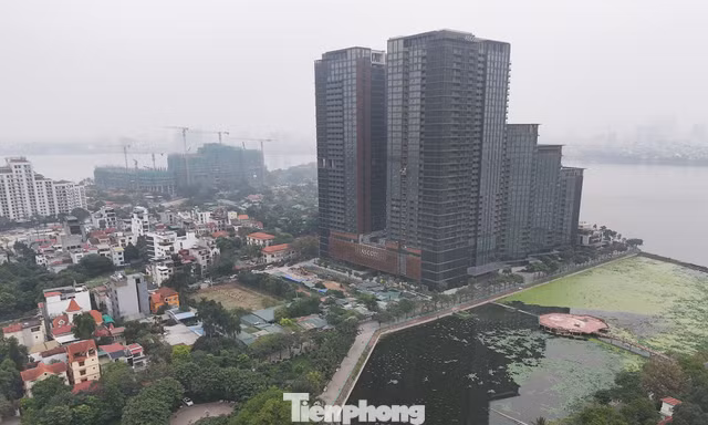  Cận cảnh khu đất làm công viên sinh thái sát Hồ Tây