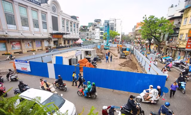 Các dự án chống ngập khẩn cấp của Hà Nội đã hoàn thành 95%