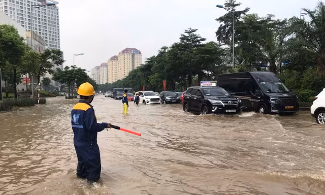 Hà Nội có thể ghi nhận tới 220 điểm úng ngập khi mưa lớn 