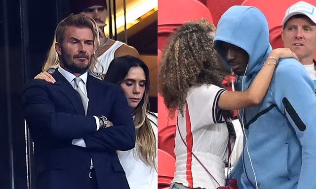 Beckham và dàn WAGs Anh suy sụp
