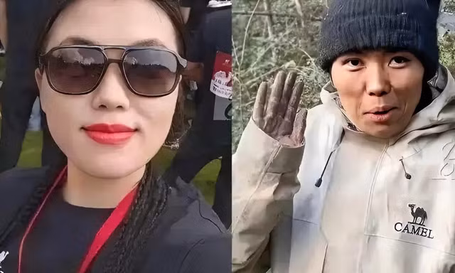 Cô gái ngã quỵ sau thử thách 36 ngày sống hoang dã trong rừng