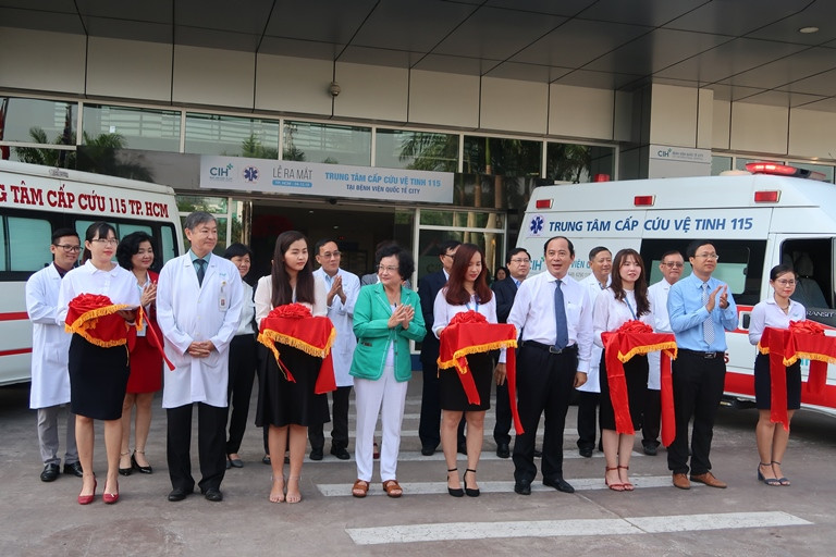 Thêm một trạm cấp cứu vệ tinh tại TPHCM được đưa vào hoạt động