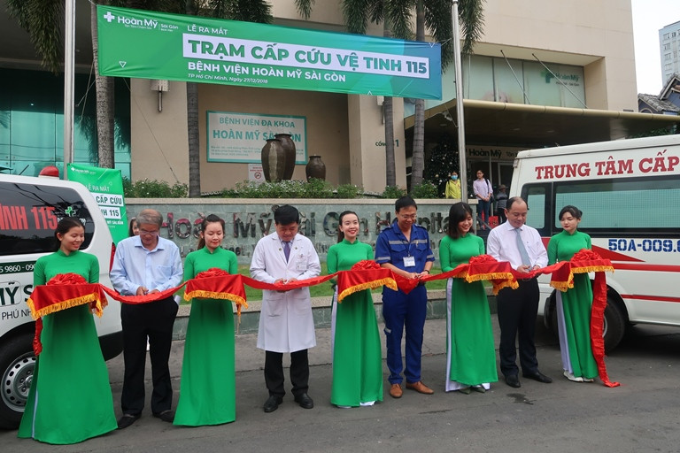 Trạm cấp cứu vệ tinh 115 thứ 27 tại TPHCM đi vào hoạt động