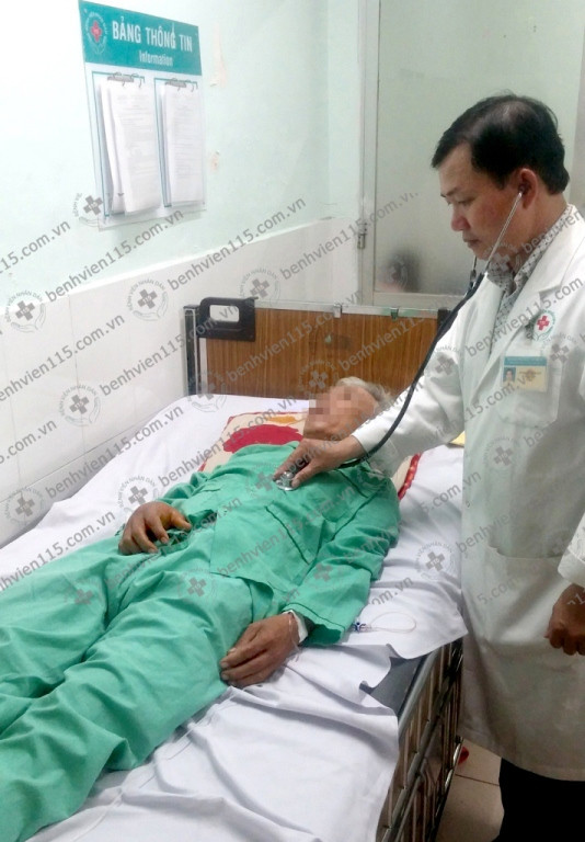 Uống thuốc tim mạch không đều, cụ ông bị tắc mạch máu vì huyết khối