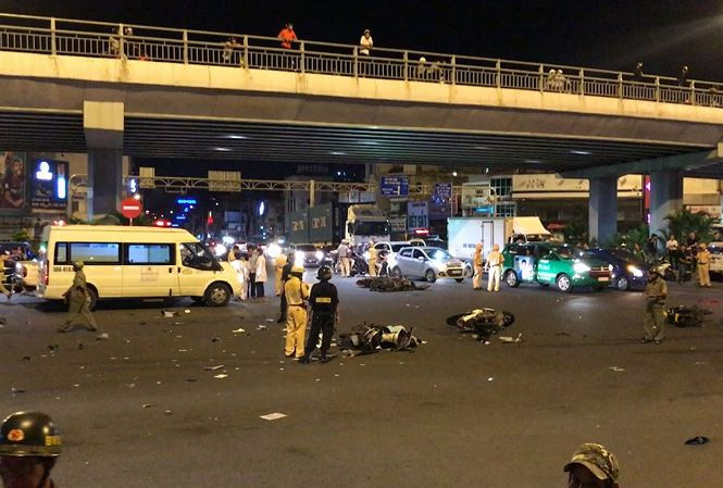 hiện trường vụ việc