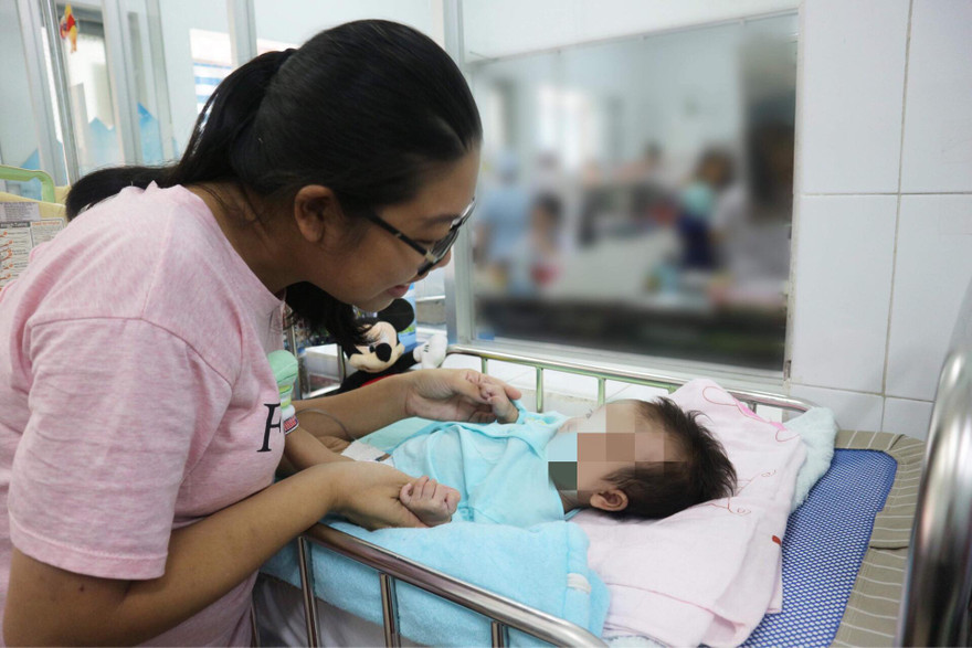 Hiện sức khỏe của bé đã ổn định