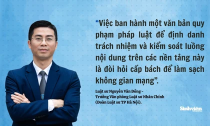 Siết trách nhiệm Admin mạng xã hội: Bước đi tất yếu để làm sạch không gian mạng