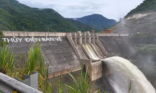 Công điện của Thủ tướng về ứng phó mưa lũ, đảm bảo an toàn thủy điện Bản Vẽ tại Nghệ An