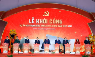 Tổng Bí thư Tô Lâm dự Lễ khởi công dự án xây dựng Bảo tàng Đảng Cộng sản Việt Nam