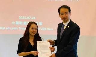 34 học viên Việt Nam nhận học bổng Chính phủ Trung Quốc