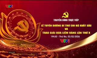 Lễ tuyên dương 96 bí thư chi bộ xuất sắc và trao Giải Búa liềm vàng lần thứ 10