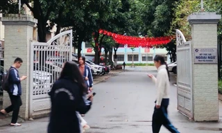  Một trong những khu kí túc xá của ĐH Quốc gia Hà Nội. Ảnh: NGHIÊM HUÊ