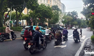 CSGT Hà Nội lý giải việc đèn tín hiệu giao thông tại một số ngã tư tạm thời bỏ đếm giây