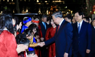 Tổng Bí thư Tô Lâm chúc Tết nhân dân Thủ đô