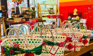 Bất ngờ xu hướng lên ngôi giỏ quà Tết năm nay