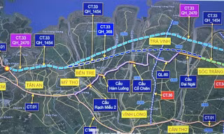 Năm tỉnh, thành thống nhất đầu tư cao tốc ven biển nối TPHCM - Cần Thơ