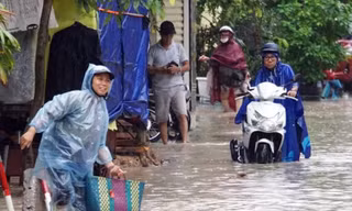 Mưa lớn như trút, nhiều tỉnh miền Bắc thiệt hại nặng
