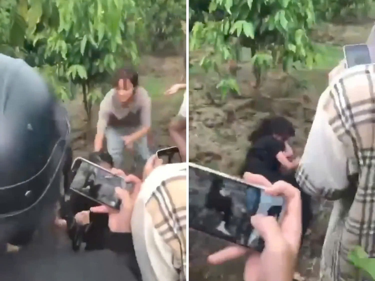 Em T. bị đánh hội đồng, video sau đó được lan truyền. 277c301013a9a5f7fcb8.jpg