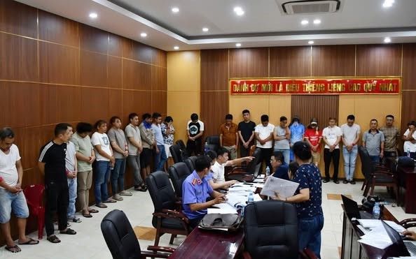 Các đối tượng liên quan đến đường dây cá độ. duong-day-ca-do-350-ty.jpg