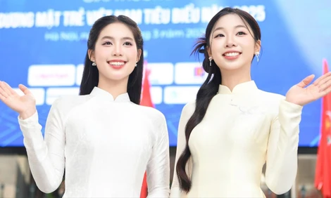 Á hậu Châu Anh ấn tượng với 19 đề cử Gương mặt trẻ Việt Nam 2025