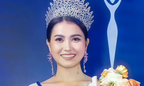 Cô gái 24 tuổi đăng quang Hoa hậu Quốc tế Hong Kong 