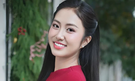 Hoa hậu Hà Trúc Linh: 'Thích ăn cỗ chay mẹ nấu ngày Tết'