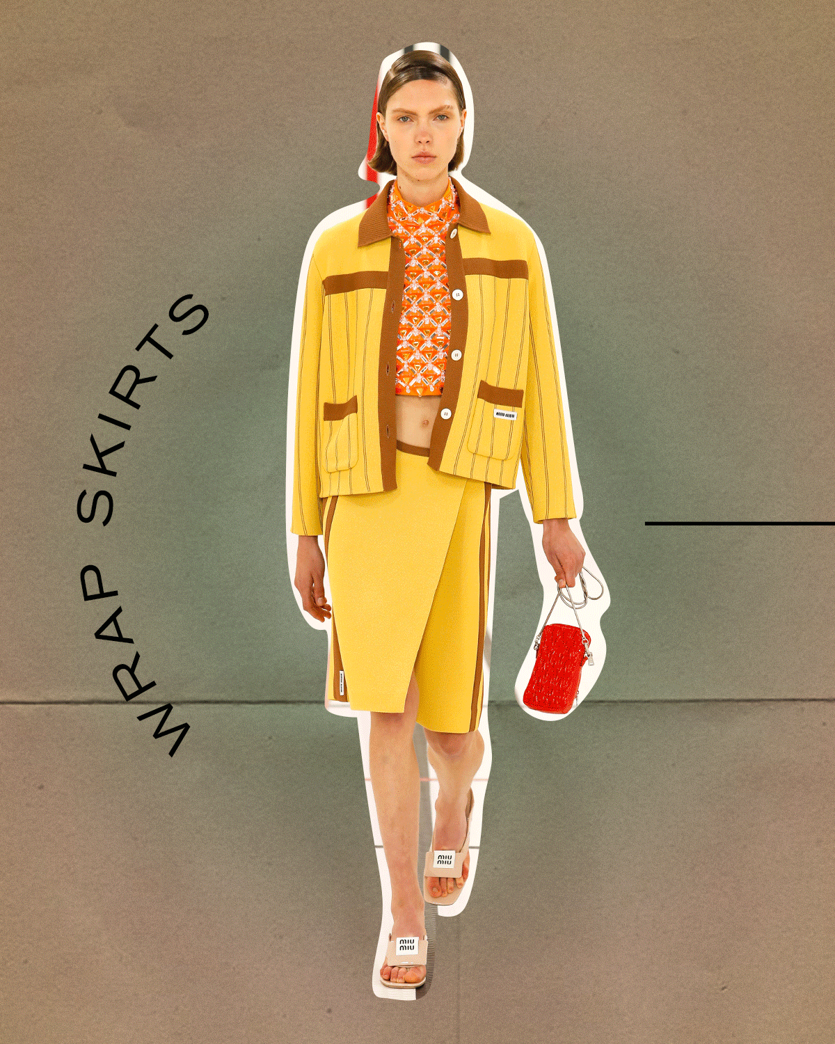 Những em váy quấn sau thời gian bị lãng quên đã quay trở lại.