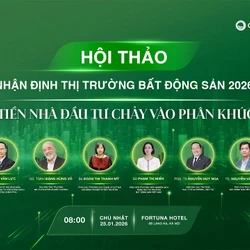 TRỰC TIẾP: Nhận định thị trường bất động sản 2026: Dòng tiền nhà đầu tư chảy vào phân khúc nào?